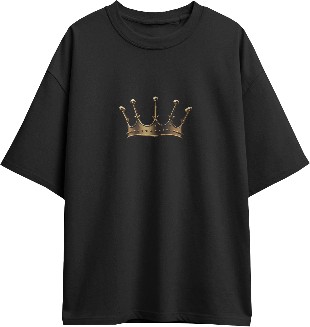 crown oversized tees