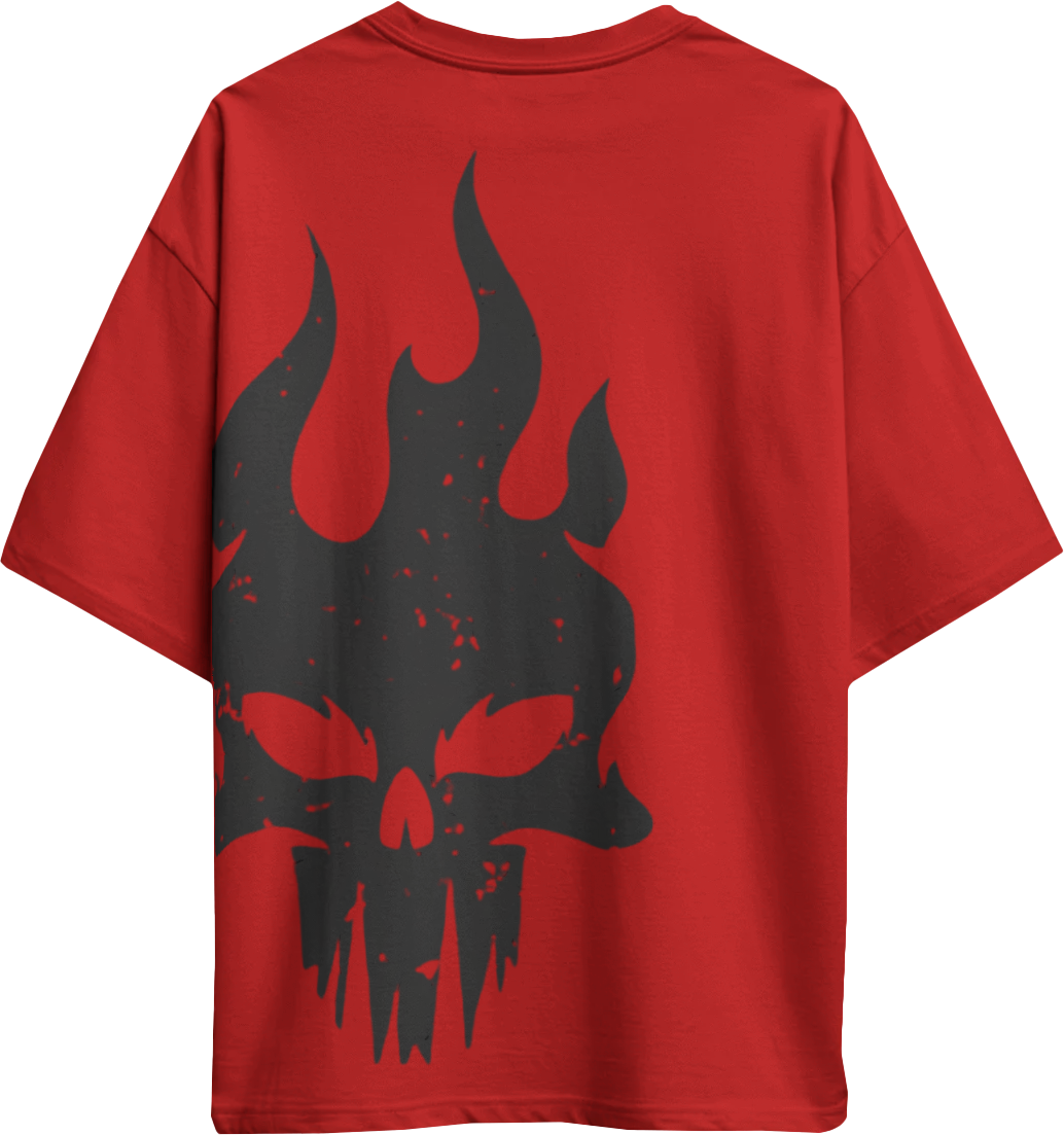 Fire Rider Oversized tees