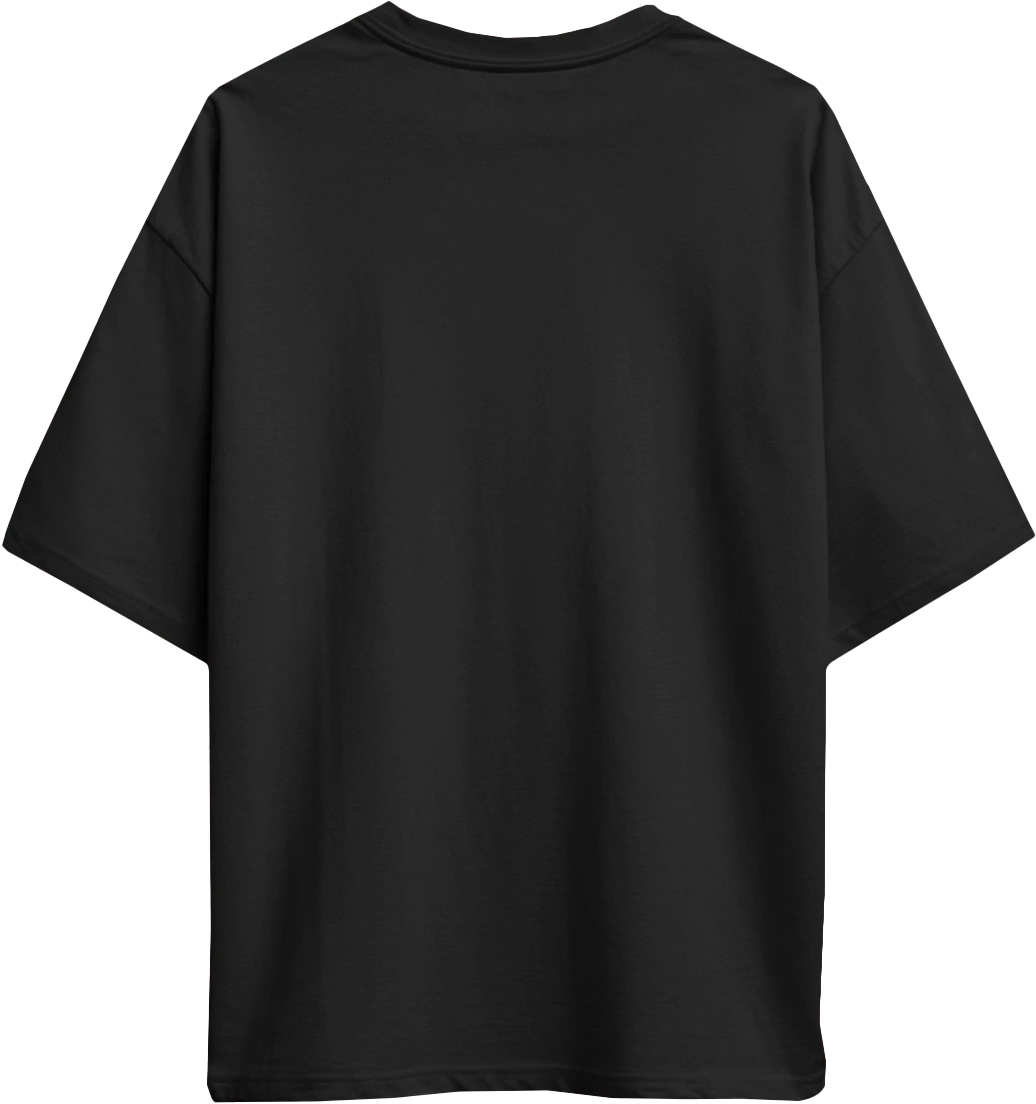 dark skull oversized tees