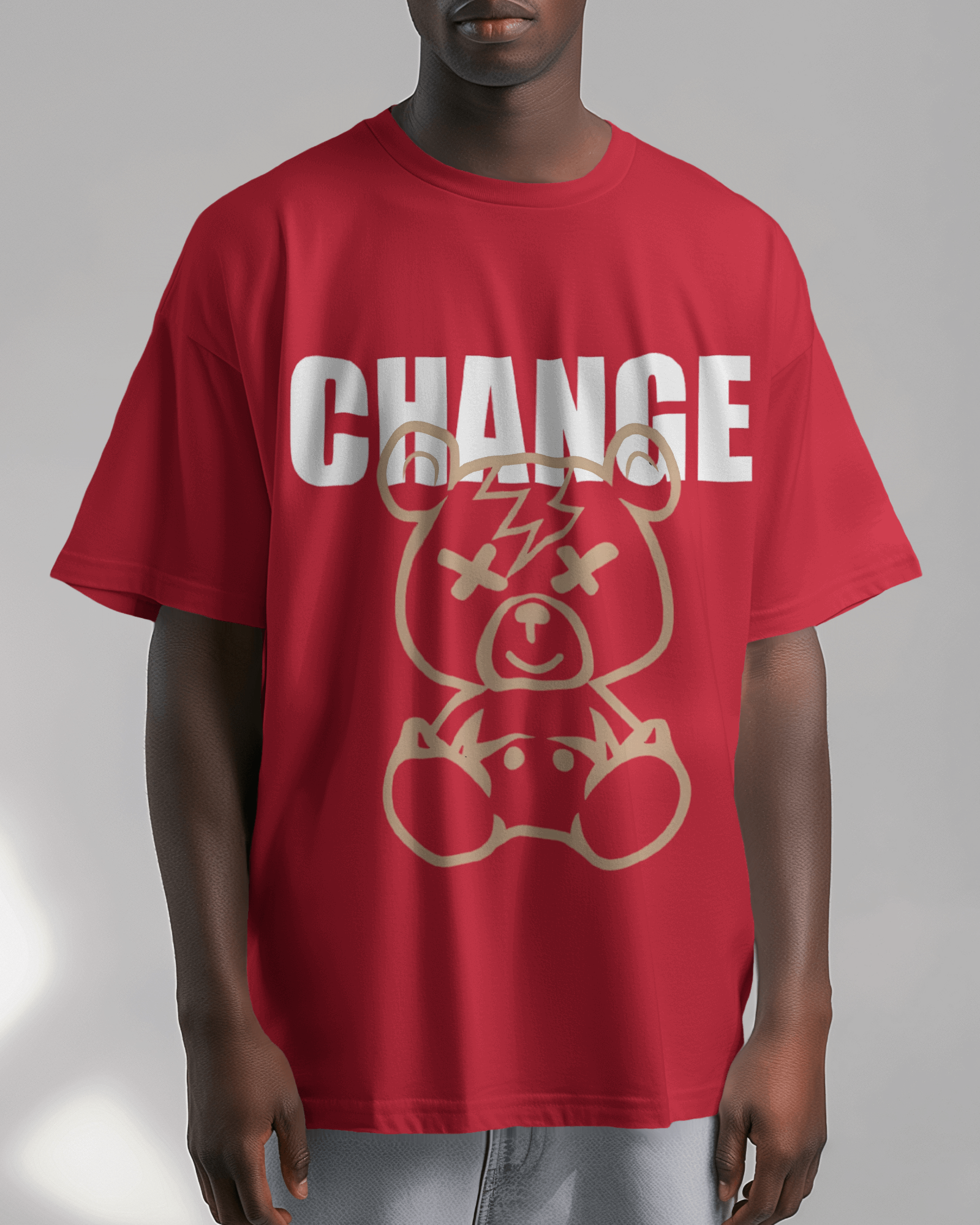change oversized tees