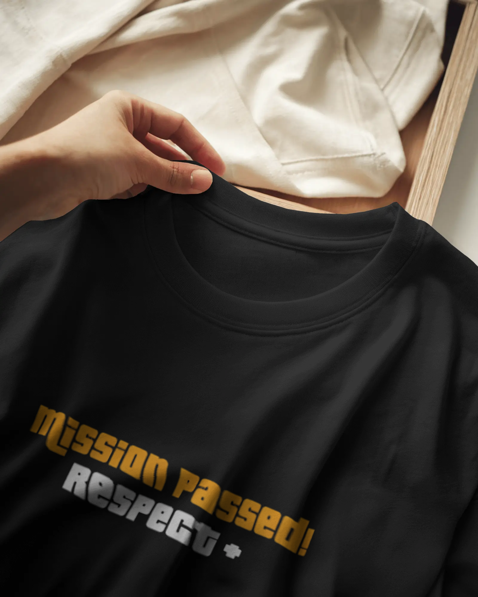 mission passed oversized tees