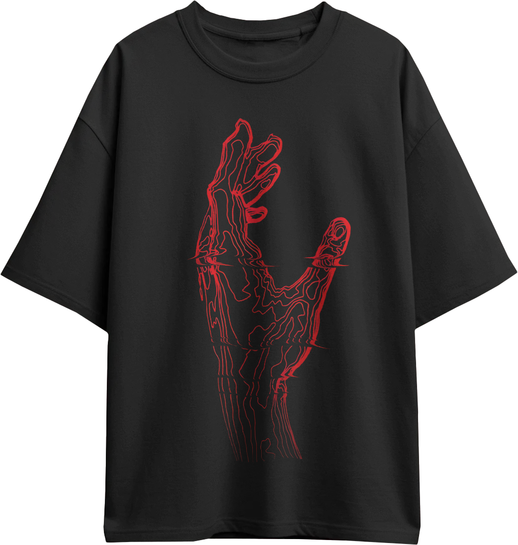 hands up Oversized tees