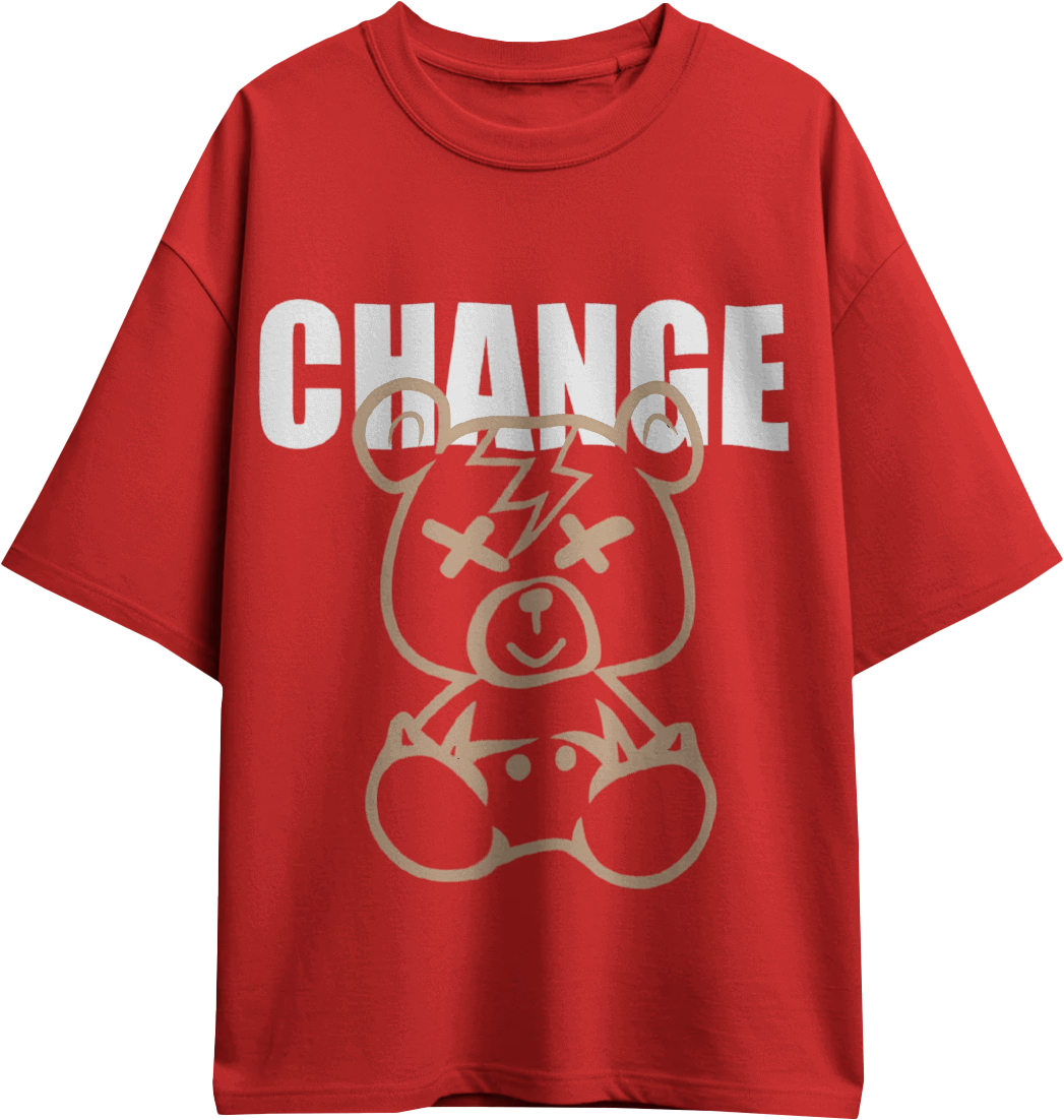 change oversized tees