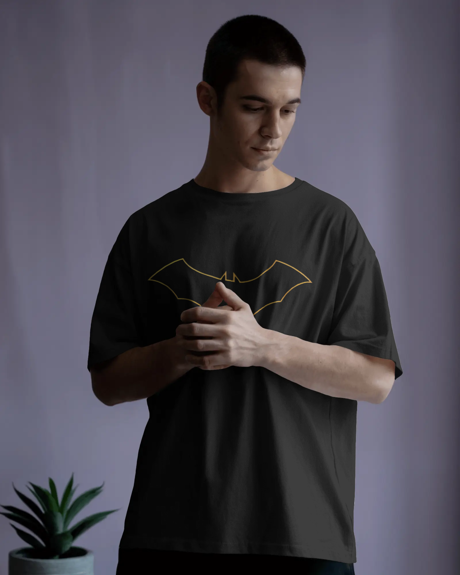 golden bat oversized tees