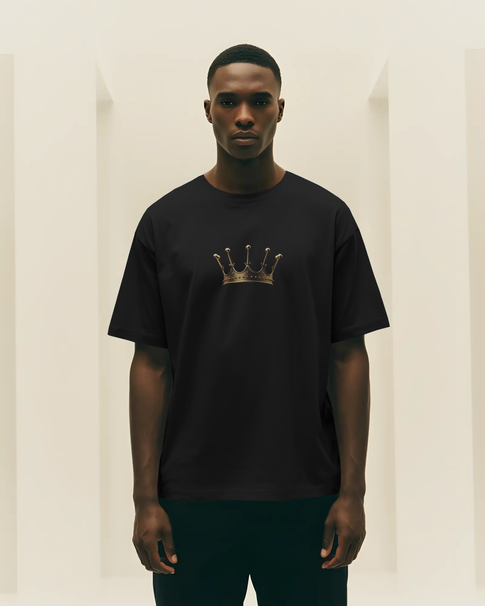 crown oversized tees