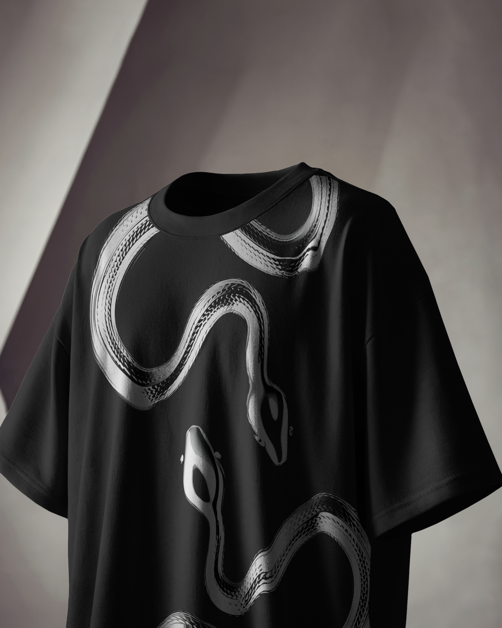 snake oversized tees