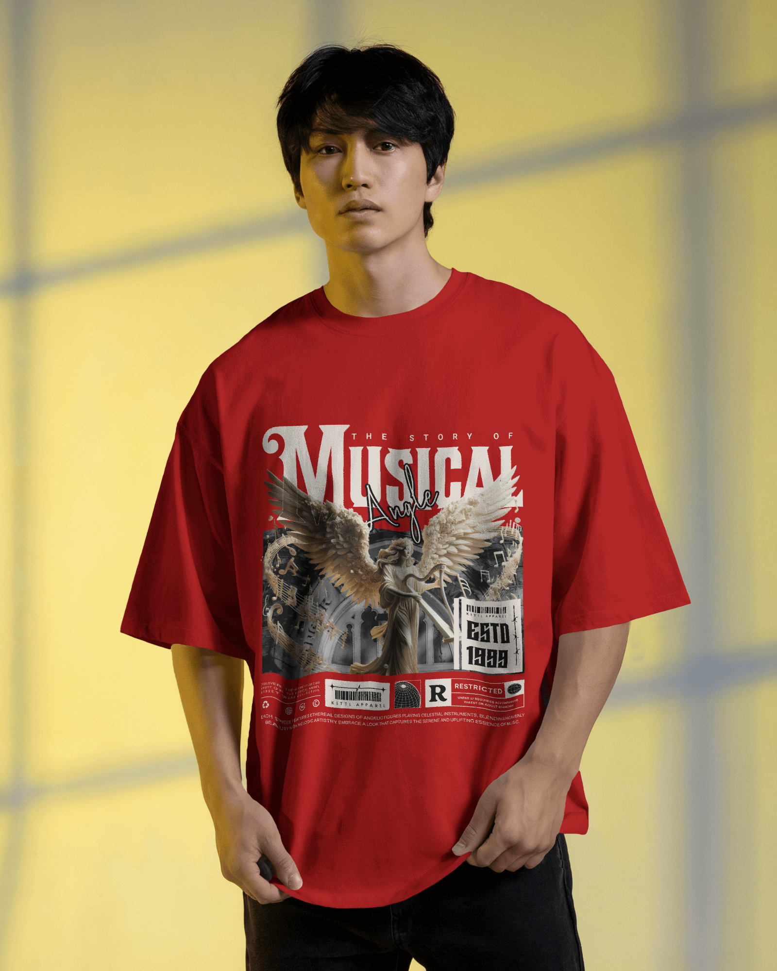 musical Oversized Tees