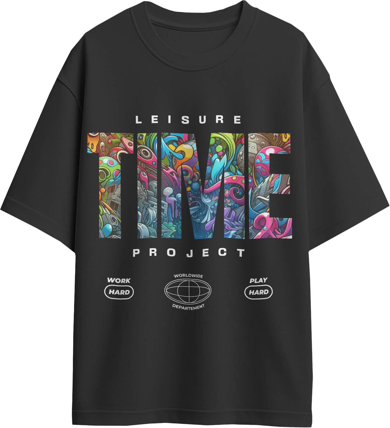 Leisure Time Project Oversized Tees