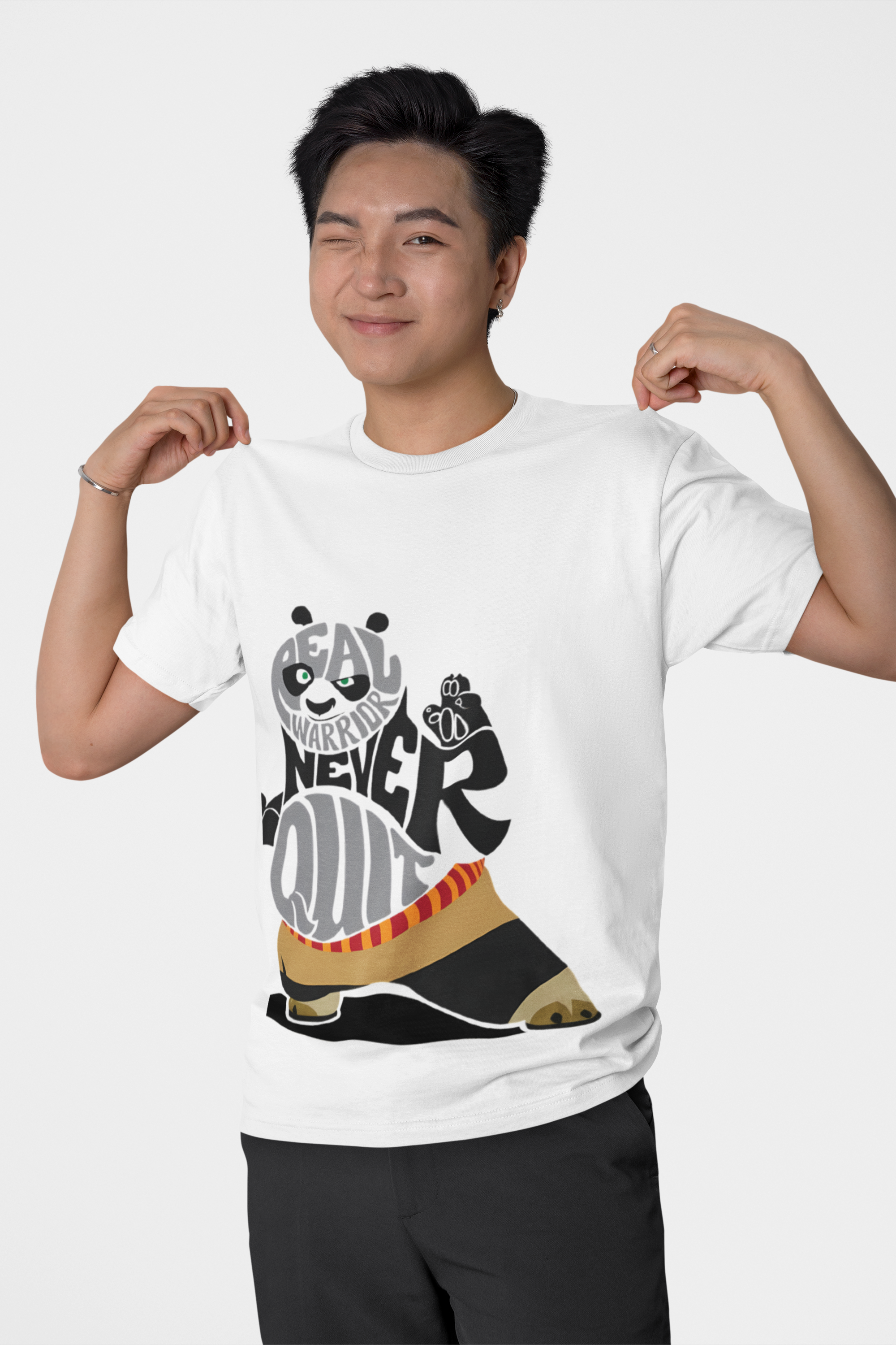 Warrior Panda - Regular Fit T-shirt