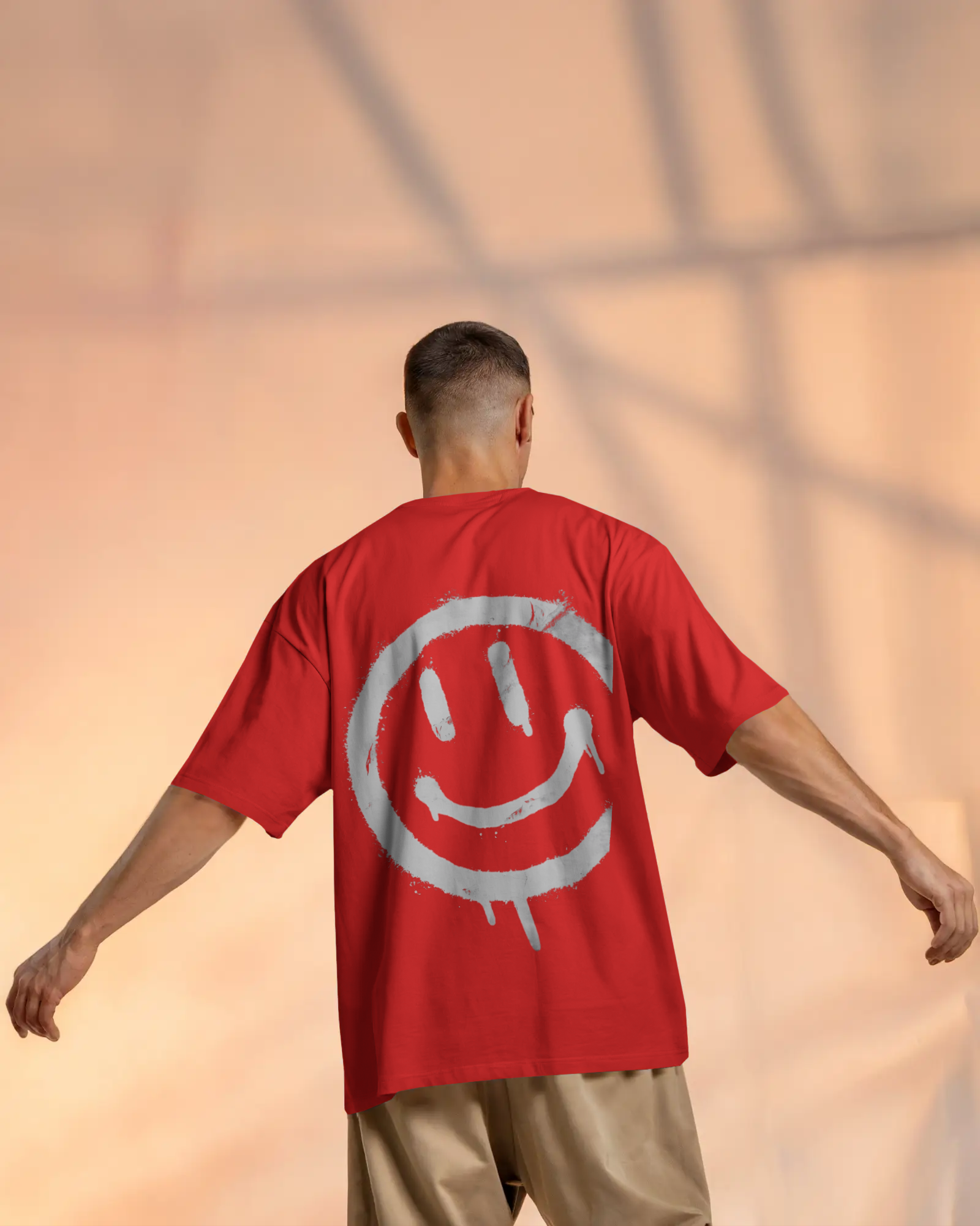 smile Ball Oversized tees